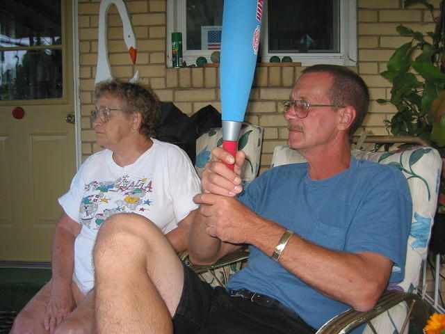 Gram and Dad - 8/5/03