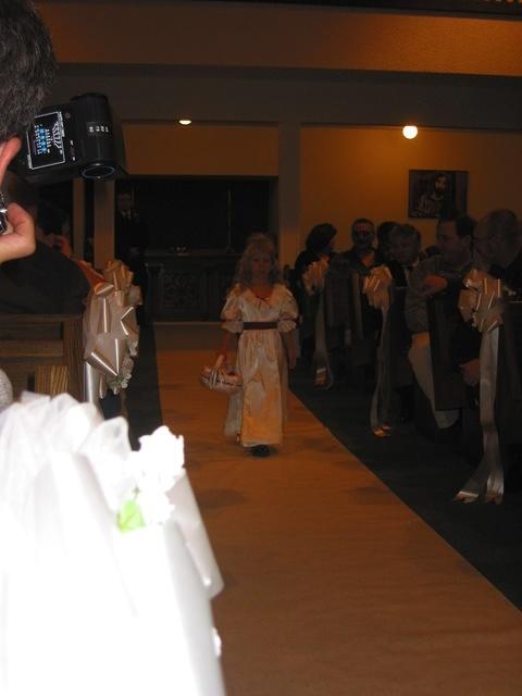 Carrie walking down the aisle.  Yes, I know it's dark.  I'll fix it later.  10/4/03