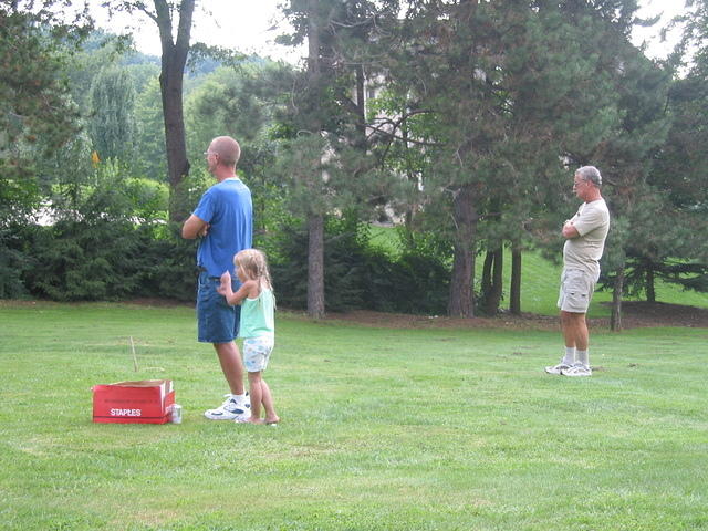 Dad, Carrie, and Uncle Rick