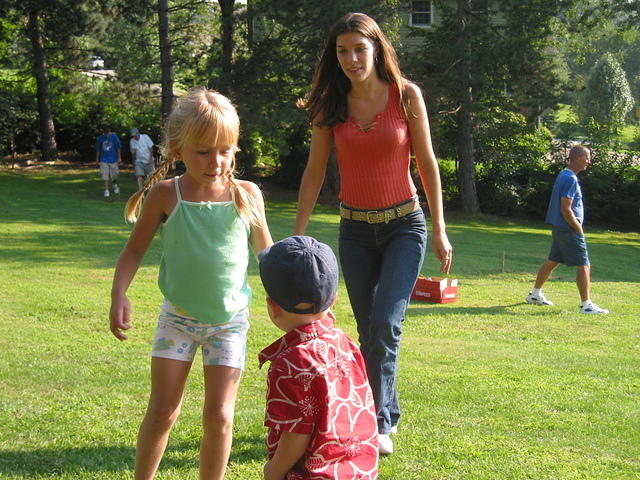 Carrie, Kaden, and my cousin Ashley