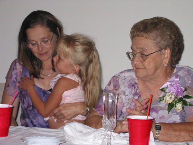 Mom, Carrie, and Gram.