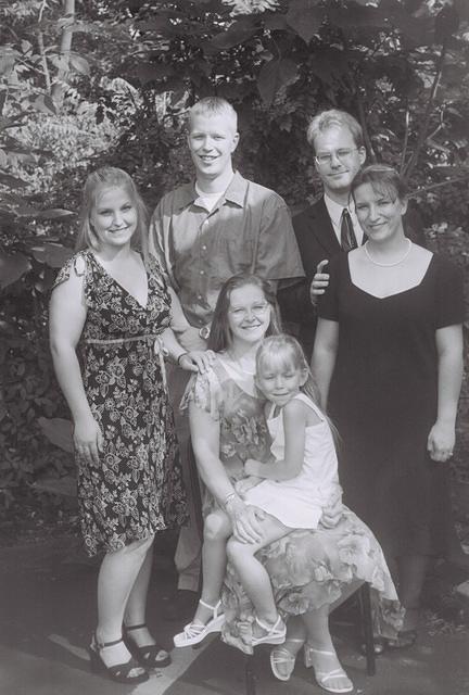 Paige, Ric, Mom, Carrie, Shawn, Michelle