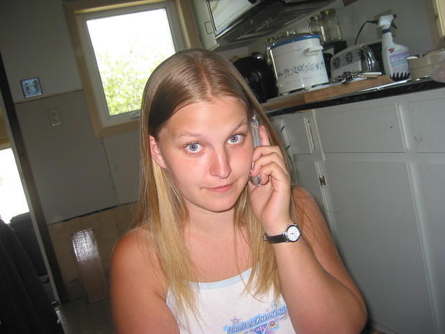 Paige, on the phone.