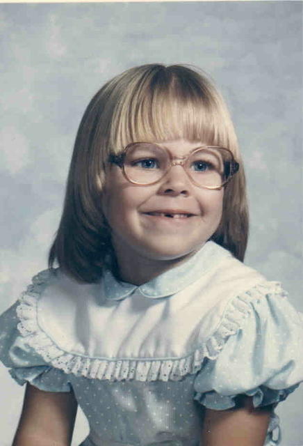Paige - my horrid Kindergarten picture
1985