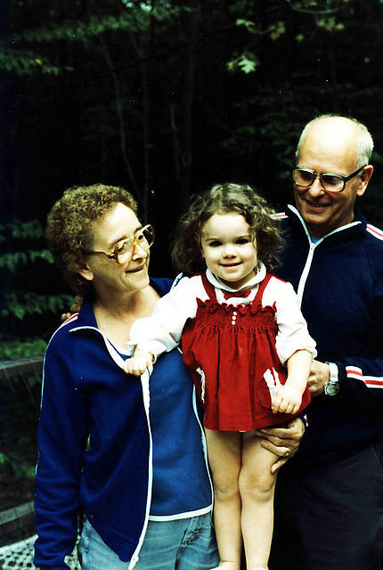 Gram, Jenny, and Pap - 1982
