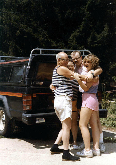 Pap, Gram, Uncle Rob, and Aunt Suzy - 1988