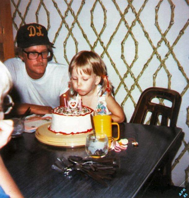 Paige's 4th Birthday.
July 16, 1984