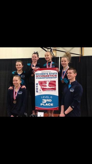 Level 6 - 3rd Place - 2015 Montana Women's State Gymnastics Championship