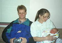 Shawn, Mom, and Carrie - 4/27/99