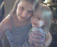 Paige and Carrie - 7/20/01