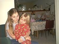 Paige and Carrie - 5/14/02