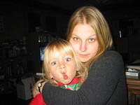 Mommy and silly Carrie