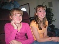 I used to baby-sit these girls.  Brittany and Alicia. 10/5/03