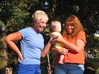 Aunt Joyce, Grace, and Nikki