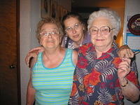 Gram, Mom, and Great Aunt Willa