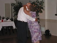 Gram and Pap dancing.