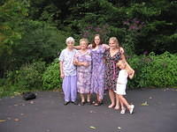 Great Grandma Wolff, Gram, Mom, Paige, and Carrie.