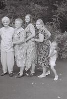 Great Grandma Wolff, Gram, Mom, Paige, Carrie
