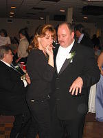 Dineen(sp) and Uncle Eric dancing, and yes, that IS a cigar.