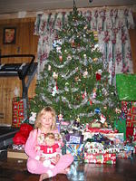 Carrie and the Christmas tree