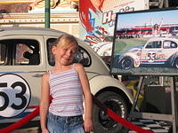 Carrie in front of Herbie again.