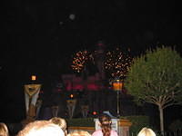 Disneyland Fireworks show.