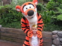 Carrie and Tigger in Critter Country
