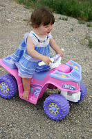 Joleigh, driving and standing