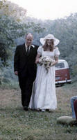 Pap and Mom, at Mom's wedding - 1973
